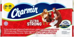 Charmin Ultra Strong Toilet Paper, Double Roll, 24 Count