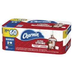 Charmin Ultra Strong Toilet Paper Double Roll, 30 ct