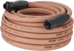 Colors Garden Hose with SwivelGrip, 5/8 in. x 50 ft., Drinking Water Safe, Red Clay - HFZC550TCS