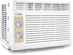 Commercial Cool CC05MWT Window Air Conditioner, 5000 BTU, White
