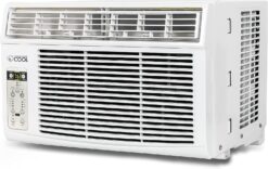 Commercial Cool CC10WT Air Conditioner 10,000 BTU Window A/C, 10000, White
