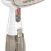 Conair Handheld Garment Steamer for Clothes, Turbo ExtremeSteam 1875W, Portable Handheld Design, Strong Penetrating Steam, White / Champagne