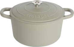 Crock Pot Artisan 7-Quart Round Dutch Oven - Matte Green