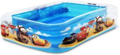 Disney Pixar 6 ft x 8 ft Inflatable Pools by GoFloats - Inflatable Swimming Pool for Kids and Adults - Cars, Frozen, Nemo & Toy Story (Cars Pool)