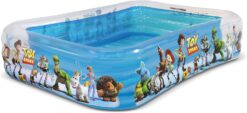Disney Pixar 6 ft x 8 ft Inflatable Pools by GoFloats - Inflatable Swimming Pool for Kids and Adults - Cars, Frozen, Nemo & Toy Story (Toy Story Pool)