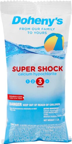 Doheny's Super Pool Shock 12 x 1 Lb Bags