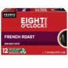 Eight O'Clock Coffee French Roast, Single-Serve Coffee K-Cup Pods, Dark Roast, 72 Count