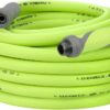 Flexzilla Garden Hose with SwivelGrip, 5/8 in. x 75 ft., Heavy Duty, Lightweight, Drinking Water Safe, ZillaGreen - HFZG575YWS-E