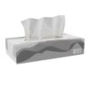Georgia-Pacific Blue Basic by PRO 2-Ply Facial Tissue, Flat Box, 47410, 100 Sheets Per Box, 30 Boxes Per Case, White