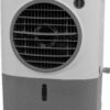 Hessaire Portable Swamp Coolers - 1300 CFM MC18M Evaporative Air Cooler with 2-Speed Fan, 53.4 dB - 500 sq. ft. Coverage Evaporative Air Cooler Portable High Velocity Outdoor Cooling Fan - White