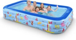 Inflatable Swimming Pool, Family Kiddie Pool, 117