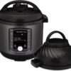 Instant Pot Pro Crisp 11-in-1 Air Fryer and Electric Pressure Cooker Combo with Multicooker Lids that Air Fries, Steams, Slow Cooks, Sautés, Dehydrates, & More, Free App With Over 800 Recipes, 8 Quart
