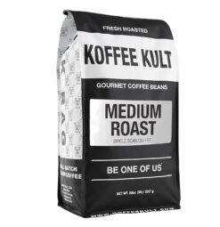Koffee Kult Koffee Kult Medium Roast Smooth and Flavorful Medium Roast Whole Coffee Beans- Perfect for a Relaxing Cup Anytime (Medium Roast, 80 Ounces)