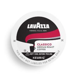 Lavazza Classico Single-Serve Coffee K-Cups for Keurig Brewer, Medium Roast, 88 Count Boxes (Pack of 4x22),100% Arabica, Value Pack, Full bodied medium roast with rich flavor and notes of dried fruit