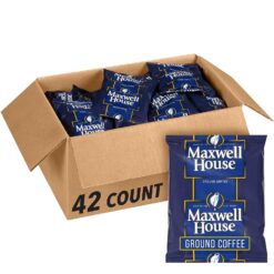 Maxwell House Ground Coffee (42 ct Pack, 1.5 oz Packets)