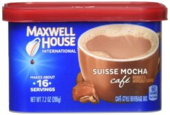 Maxwell House International Cafe Suisse Mocha Cafe (434580), 7.2 Ounce (Pack of 8)