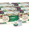 New England Coffee Colombian Decaffeinated Medium Roast Single Serve Pods, 12ct Box (Pack of 6)