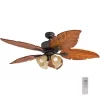 PROMINENCE HOME 41301-40 Bali Breeze, 52 in. Ceiling Fan with Light & Remote Control, Bronze