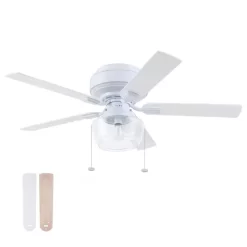 PROMINENCE HOME 51665-40 Macenna, 52 in. Ceiling Fan with Light, White
