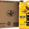 Pennzoil Conventional 10W-30 Motor Oil (5-Quart, Case of 3)