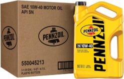 Pennzoil Conventional 10W-40 Motor Oil (1-Quart, Case of 3)