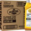 Pennzoil Platinum Euro Full Synthetic 5W-40 Motor Oil (1-Quart, Case of 6)