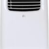 PerfectAire 2PORT12000 12,000 BTU/6,500 SACC Compact Portable Air Conditioner with Full-Function Remote for Medium Rooms, White, 115V - CEC