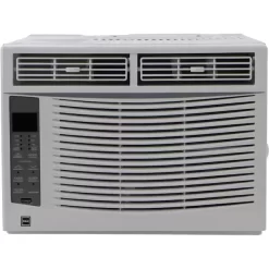 RCA RACE6024-6COM 6,000 BTU 115V Window Air Conditioner Cools 250 Sq. Ft. with Electronic Controls in White