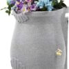 Rain Wizard Urn 50 Gallon Rain Barrel - Light Granite