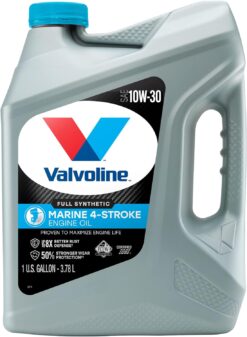 Valvoline 4-Stroke Marine Full Synthetic Engine Oil 1 GA, Case of 3