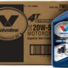 Valvoline 4-Stroke Motorcycle SAE 20W-50 Motor Oil 1 QT, Case of 6