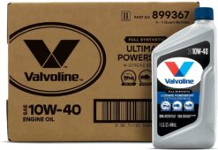 Valvoline 4-Stroke Powersport Full Synthetic Motor Oil 1 QT, Case of 6