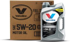 Valvoline Advanced Full Synthetic SAE 5W-20 Motor Oil 5 QT, Case of 3