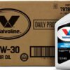 Valvoline Daily Protection SAE 5W-30 Synthetic Blend Motor Oil 1 QT, Case of 6 (Packaging May Vary)