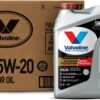 Valvoline Extended Protection High Mileage with Ultra MaxLife Technology 5W-20 Full Synthetic Motor Oil 5 QT, Case of 3