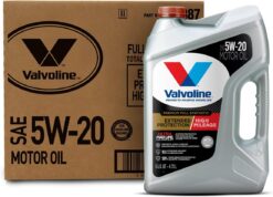 Valvoline Extended Protection High Mileage with Ultra MaxLife Technology 5W-20 Full Synthetic Motor Oil 5 QT, Case of 3
