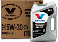 Valvoline Restore & Protect Full Synthetic 5W-30 Motor Oil 5 QT, Case of 3