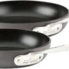 All-Clad HA1 Hard Anodized Nonstick Fry Pan Set 2 Piece