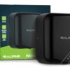 Alpine Automatic Hand Dryers for Bathrooms Commercial High Speed 110-120V Stainless Steel Electric Hand Dryer, Plug In & Hardwire Options with Air Filter, ADA & UL Compliant & 5 Years Coverage (Black)
