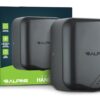 Alpine Automatic Hand Dryers for Bathrooms Commercial High Speed 110-120V Stainless Steel Electric Hand Dryer, Plug In & Hardwire Options with Air Filter, ADA & UL Compliant & 5 Years Coverage (Grey)