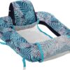 Aqua Pool Chair Float for Adults – Zero Gravity Pool Floats – Zero G Pool Chair Blue Fern – for Adults and Kids Floating