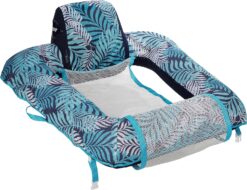 Aqua Pool Chair Float for Adults – Zero Gravity Pool Floats – Zero G Pool Chair Blue Fern – for Adults and Kids Floating