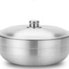 Aramco Alpine Gourmet Caldero, 13-Quart, Silver