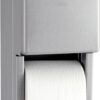BOBRICK 2888 ClassicSeries Stainless Steel Surface-Mounted Multi-Roll Toilet Tissue Dispenser, Satin Finish, 5-15/16" Length, 11" Height, 6-1/16" Width