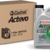 Castrol Actevo 4T 20W-50 Synthetic Blend Motorcycle Oil, 1 Gallon, Pack of 3
