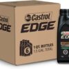 Castrol Edge 5W-20 Advanced Full Synthetic Motor Oil, 1 Quart, Pack of 6
