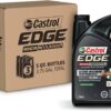 Castrol Edge High Mileage 5W-20 Advanced Full Synthetic Motor Oil, 5 Quarts, Pack of 3