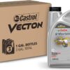 Castrol Vecton 15W-40 CK-4 Advanced Part Synthetic Diesel Engine Oil, 1 Gallon, Pack of 3