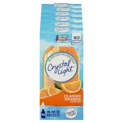 Crystal Light Sugar-Free Classic Orange On-The-Go Powdered Drink Mix 120 Count