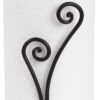 Decorative Heart Shaped Paper Towel Stand Up Holder | Black Stylish Authentic Wrought Iron | Fancy Rod Metal Countertop | Unique & Comfy | Handmade Crafted by RTZEN-Décor